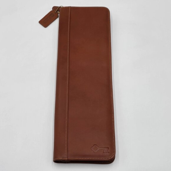 Coach Leather Travel Tie Case - Picture 3 of 16